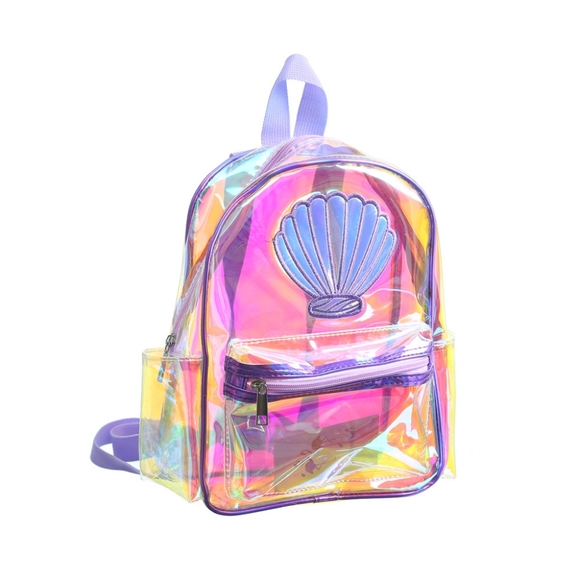 NWT UNBRANDED Transparent Unicorn Toddler Princess Backpack Bag - Picture 9 of 14